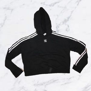 ADIDAS CROPPED HOODIE